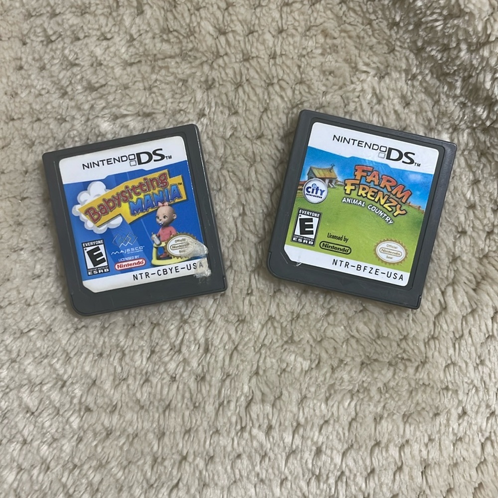 2 DS games!
